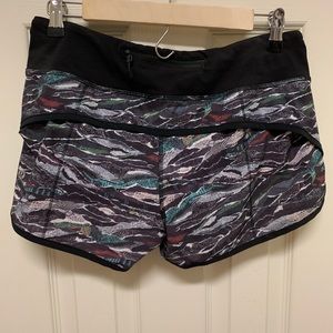 Lululemon speed shorts
